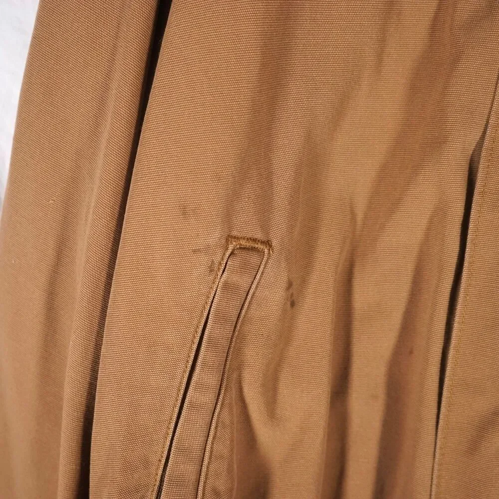 Carhartt FR Jacket Full Zip Made in USA Union Tan Brown 2XL